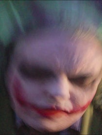 Poster for Birthday video from Joker Impersonator