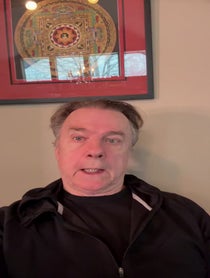 Poster for Birthday video from Noonan (Michael O’Keefe)