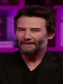Poster for Birthday video from Keanu Reeves Parody AI