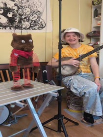 Poster for Birthday video from Phoebe Sanders