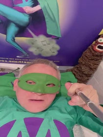 Poster for Holiday video from Mr Methane!