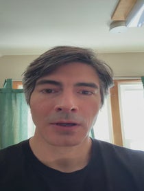 Poster for Birthday video from Brandon Routh