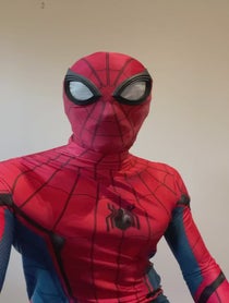 Poster for Holiday video from St Kilda Spiderman