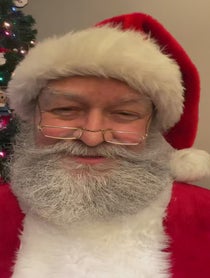 Poster for Holiday video from Santa