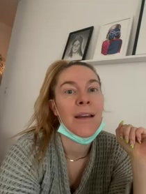Poster for Birthday video from Leah McSweeney