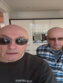 Poster for Holiday video from Right Said Fred (I’m Too Sexy)