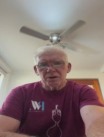 Poster for Birthday video from Peter Withe