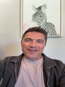 Poster for Birthday video from Eric Winter