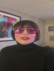 Poster for Birthday video from Caroline Monk