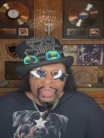 Poster for Birthday video from Bootsy Collins