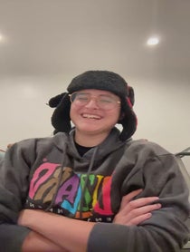 Poster for Valentine's Day video from Valeria Rodriguez