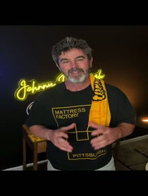 Poster for Pep Talk video from Johnny Pittsburgh