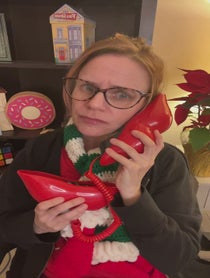 Poster for Holiday video from Andrea Barber