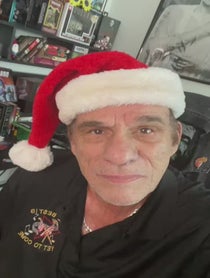 Poster for Holiday video from Robert Davi