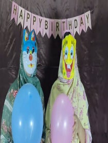 Poster for Birthday video from Ruqayya bibi