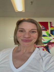 Poster for Birthday video from Katee Sackhoff