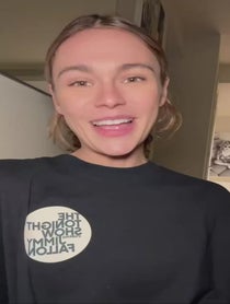 Poster for Birthday video from Sophie Skelton