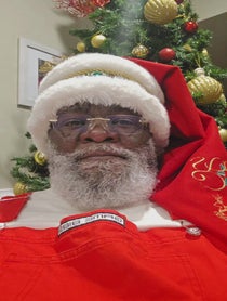 Poster for Holiday video from Santa Titus
