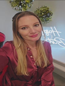 Poster for Pep Talk video from Aurora Snow