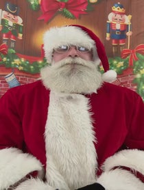 Poster for Roast video from The Naughty Santa