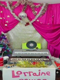 Poster for Holiday video from Lorraine Bowen