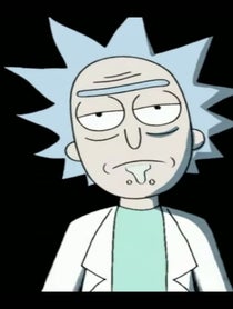 Poster for Birthday video from Rick Sanchez PARODY AI
