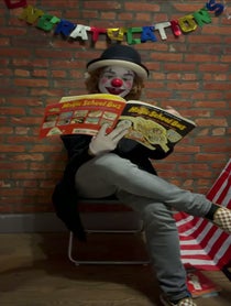 Poster for Pep Talk video from Zero the Clown
