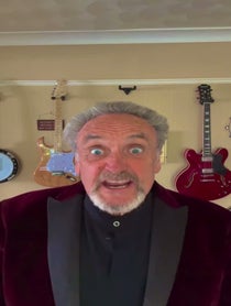 Poster for Birthday video from Tom jones tribute