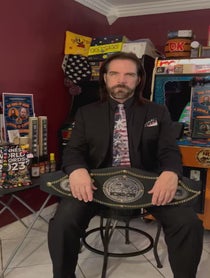 Poster for Holiday video from Billy Mitchell