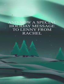 Poster for Holiday video from Lex Lang