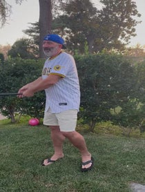 Poster for Birthday video from Batting Stance Guy