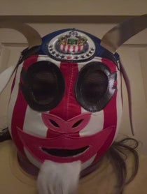 Poster for Valentine's Day video from The Masked G.O.A.T.