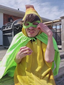 Poster for Pep Talk video from Bryan The Banana Man