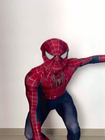 Poster for Birthday video from Spiderman