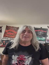 Poster for Holiday video from Mikkey Dee