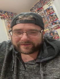 Poster for Birthday video from Grims Toy Show