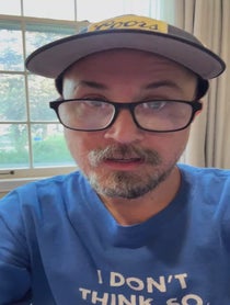 Poster for Birthday video from Brad Jones