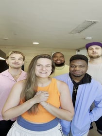 Poster for Birthday video from The Trills