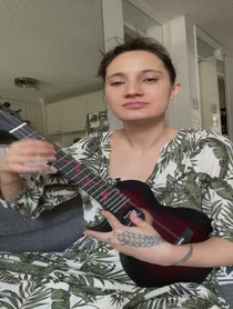Poster for Birthday video from Taimane