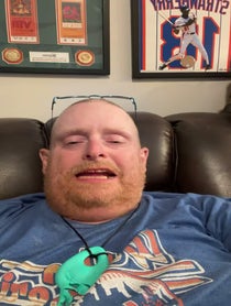 Poster for Birthday video from Frank The Tank