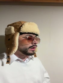 Poster for Birthday video from Bad Bunny - Impressionist