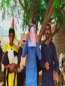 Poster for Birthday video from Afzal Ahmed khan