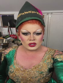 Poster for Holiday video from Tina Burner