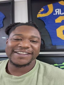 Poster for Holiday video from Shaquem Griffin