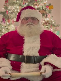 Poster for Holiday video from Santa Rackley’s North Pole