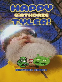 Poster for Birthday video from Craygar