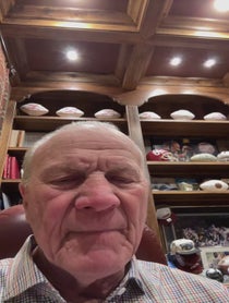 Poster for Holiday video from Barry Switzer