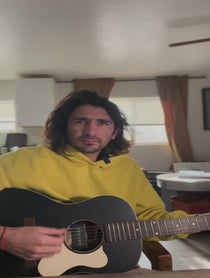 Poster for Write a song video from Levi Lobo