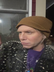 Poster for Holiday video from Sharon Needles