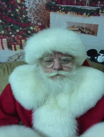 Poster for Holiday video from Santa Claus